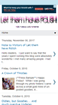 Mobile Screenshot of letthemhavepolish.com